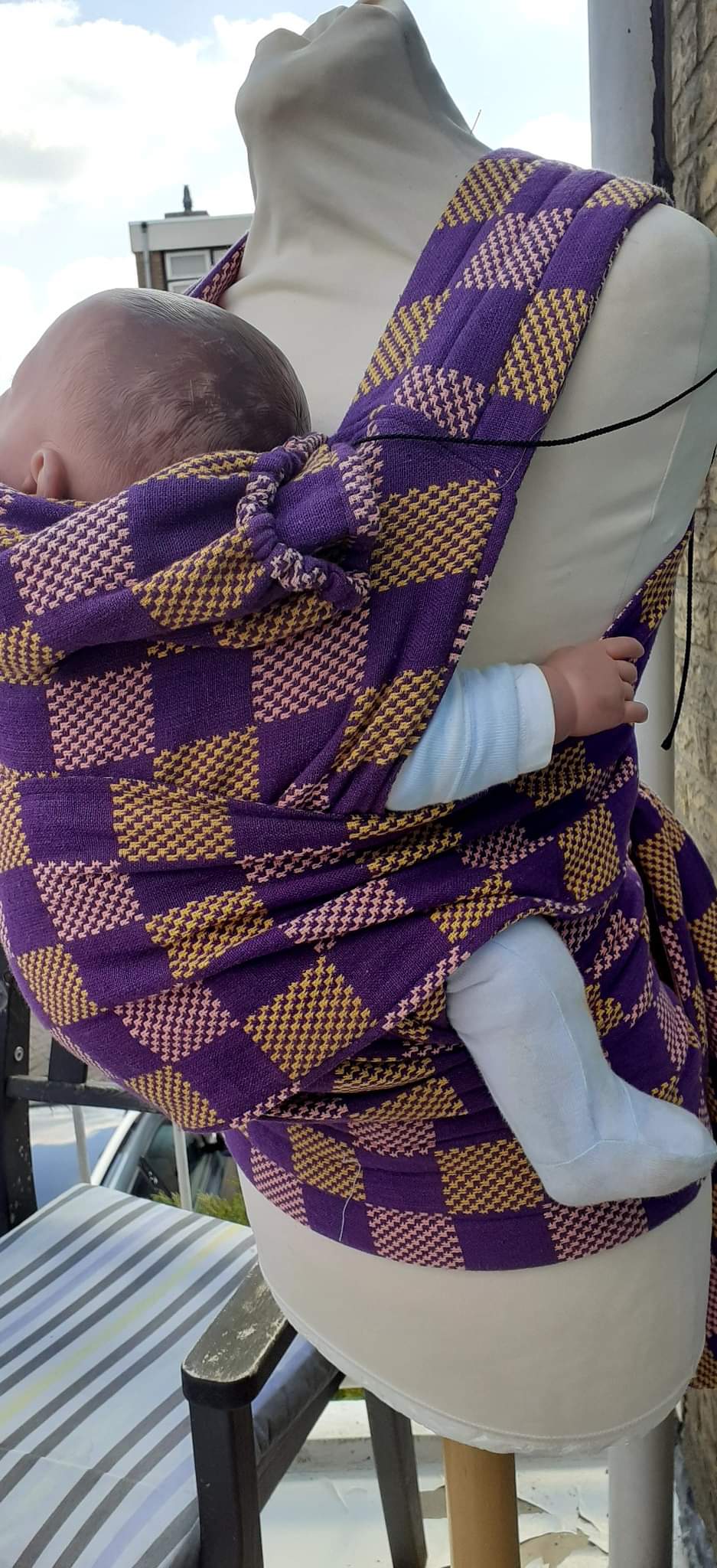 Handwoven Mbereko carrying cloth